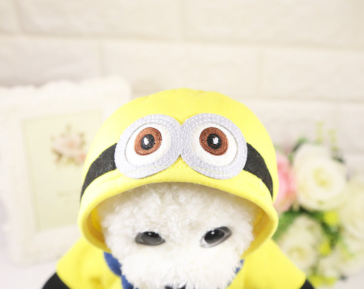 Disfraz de Minion para Perros y Gatos