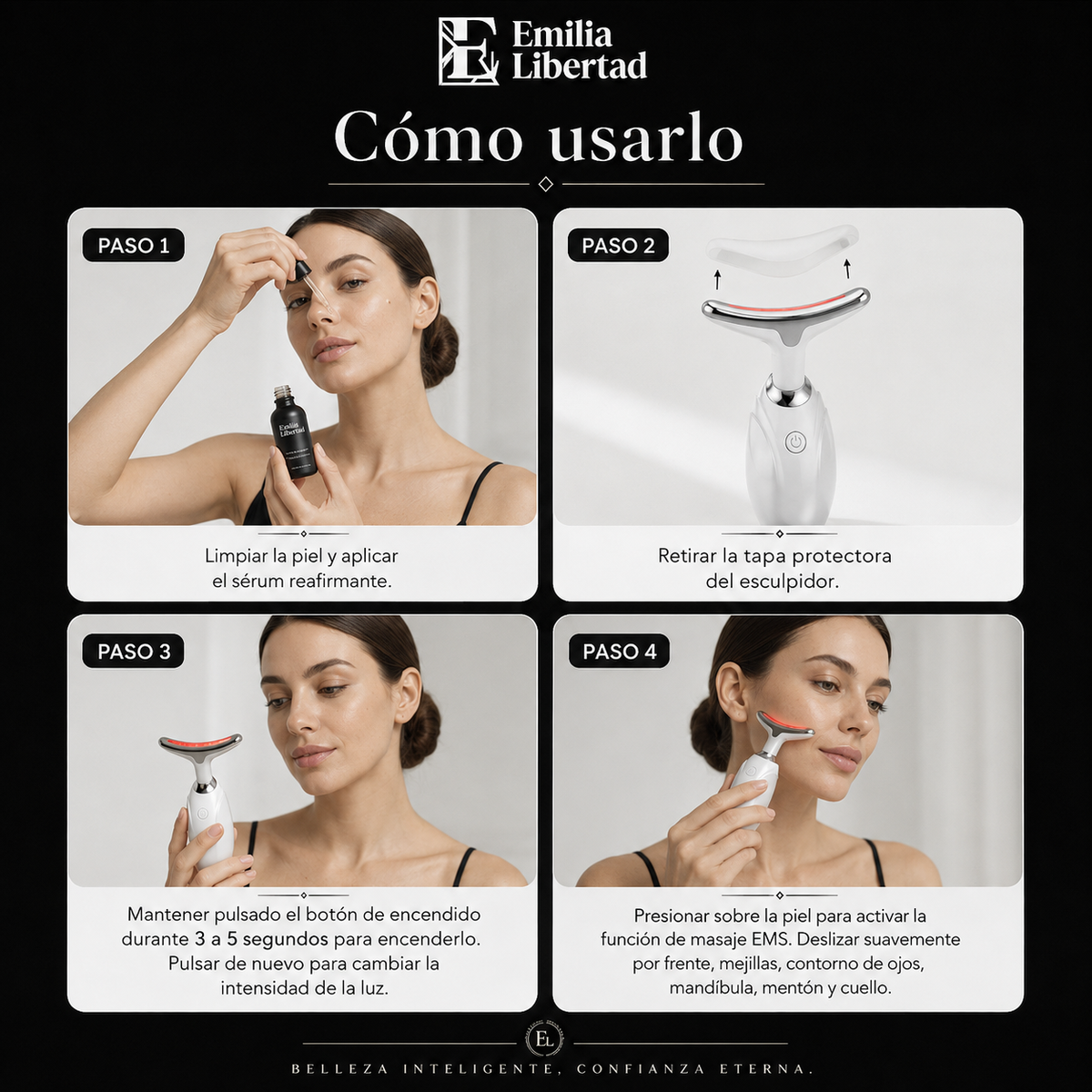 Sculptor Pro — Masajeador Facial y de Cuello