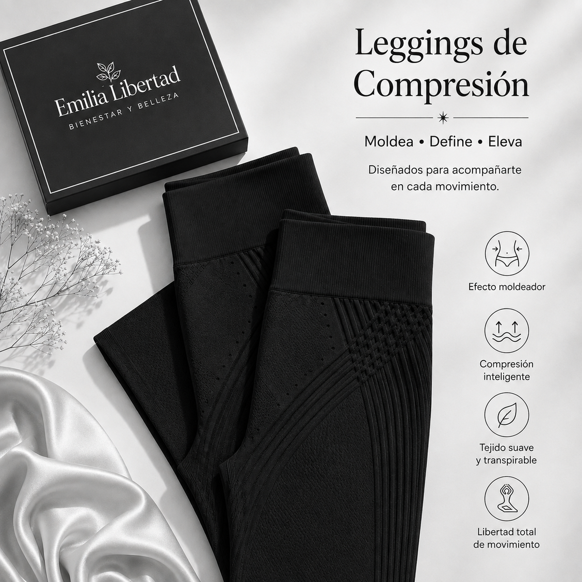 Ropa, leggings y herramientas