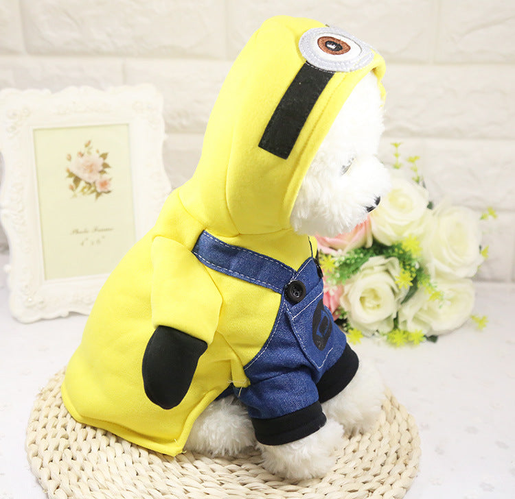 Disfraz de Minion para Perros y Gatos