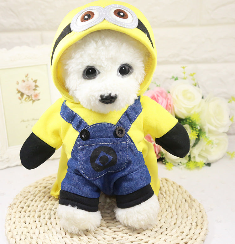 Disfraz de Minion para Perros y Gatos